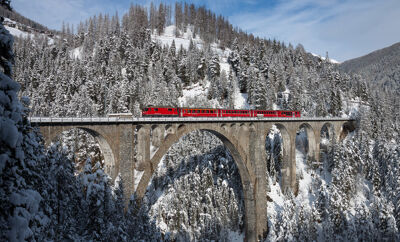 The Most Scenic Train train ride in Switzerland